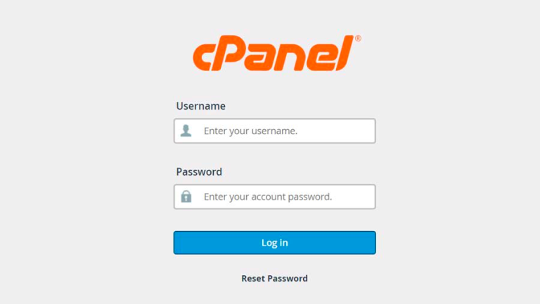 How do I login to my cPanel account?